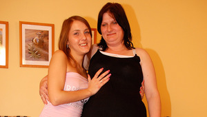 kinky mature and young lesbians have fun 